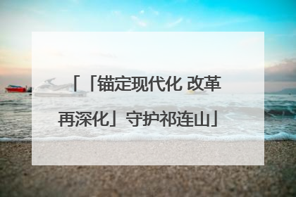 「锚定现代化 改革再深化」守护祁连山