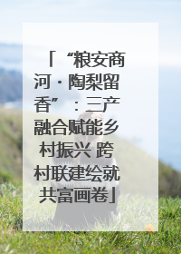 “粮安商河・陶梨留香”：三产融合赋能乡村振兴 跨村联建绘就共富画卷