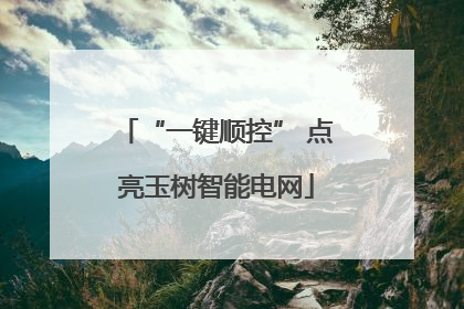 “一键顺控” 点亮玉树智能电网