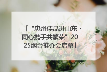 “忠州佳品进山东・同心携手共繁荣”2025烟台推介会启幕