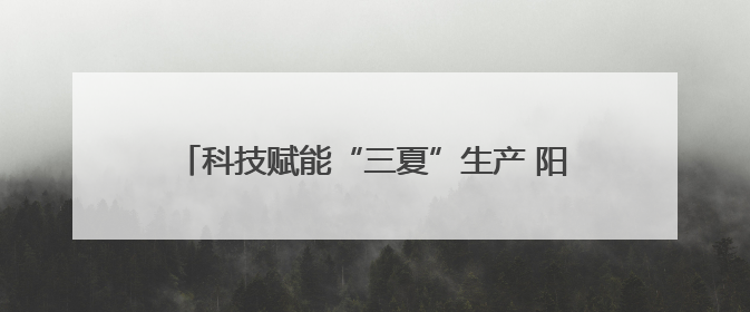 科技赋能“三夏”生产 阳新县农业机械化水平再升级