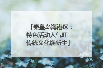 秦皇岛海港区：特色活动人气旺 传统文化焕新生