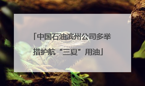 中国石油滨州公司多举措护航“三夏”用油