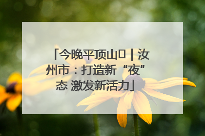 今晚平顶山⑬｜汝州市：打造新“夜”态 激发新活力