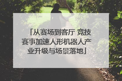 从赛场到客厅 竞技赛事加速人形机器人产业升级与场景落地