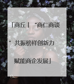 商丘丨“商仁商谈”共振榜样创新力 赋能商企发展