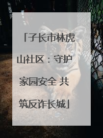 子长市林虎山社区：守护家园安全 共筑反诈长城