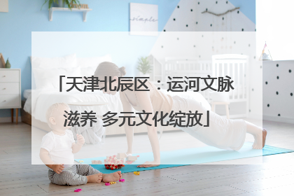 天津北辰区：运河文脉滋养 多元文化绽放