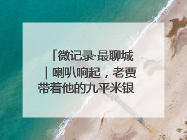 微记录·最聊城｜喇叭响起，老贾带着他的九平米银幕又来了