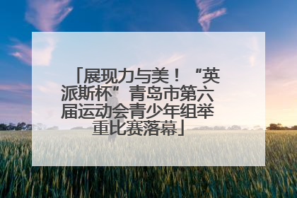 展现力与美！“英派斯杯”青岛市第六届运动会青少年组举重比赛落幕