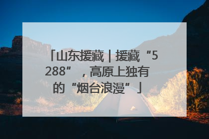 山东援藏｜援藏“5288”，高原上独有的“烟台浪漫”