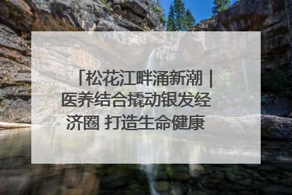 松花江畔涌新潮｜医养结合撬动银发经济圈 打造生命健康产业新样本