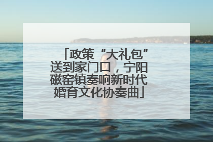 政策“大礼包”送到家门口，宁阳磁窑镇奏响新时代婚育文化协奏曲