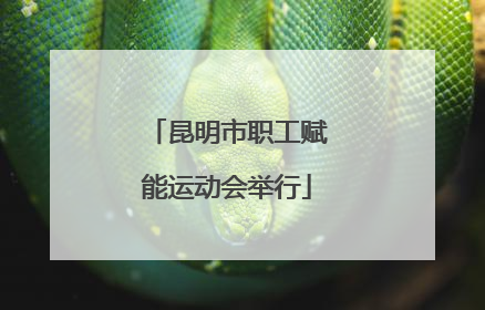 昆明市职工赋能运动会举行