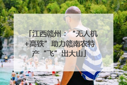 江西赣州：“无人机+高铁”助力赣南农特产“飞”出大山
