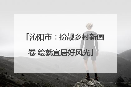 沁阳市：扮靓乡村新画卷 绘就宜居好风光