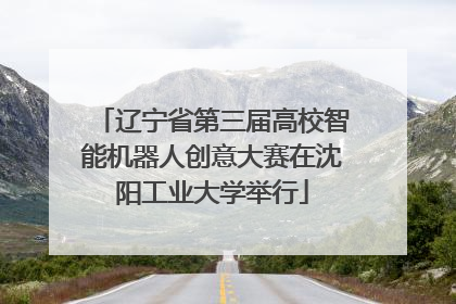 辽宁省第三届高校智能机器人创意大赛在沈阳工业大学举行