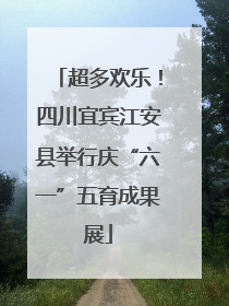 超多欢乐！四川宜宾江安县举行庆“六一”五育成果展