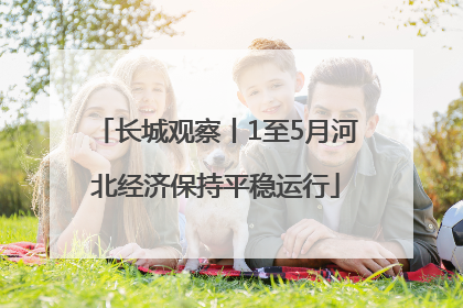 长城观察丨1至5月河北经济保持平稳运行