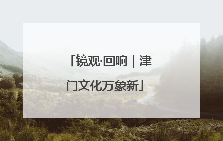 镜观·回响｜津门文化万象新