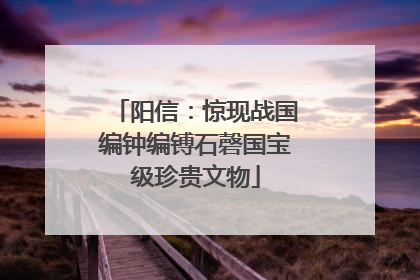 阳信：惊现战国编钟编镈石磬国宝级珍贵文物