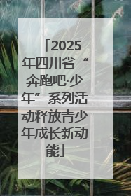 2025年四川省“奔跑吧·少年”系列活动释放青少年成长新动能