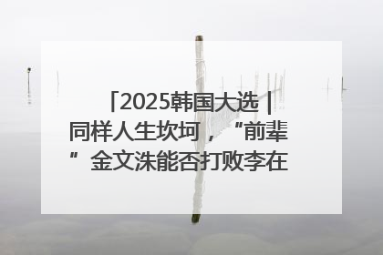 2025韩国大选｜同样人生坎坷，“前辈”金文洙能否打败李在明“逆风翻盘”？